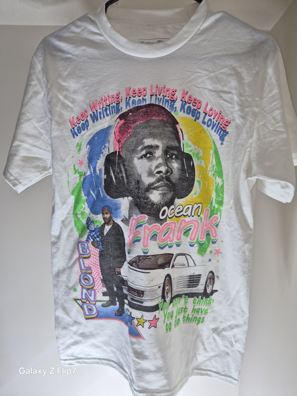 Ocean Frank Graphic Short Sleeve Tee - White
